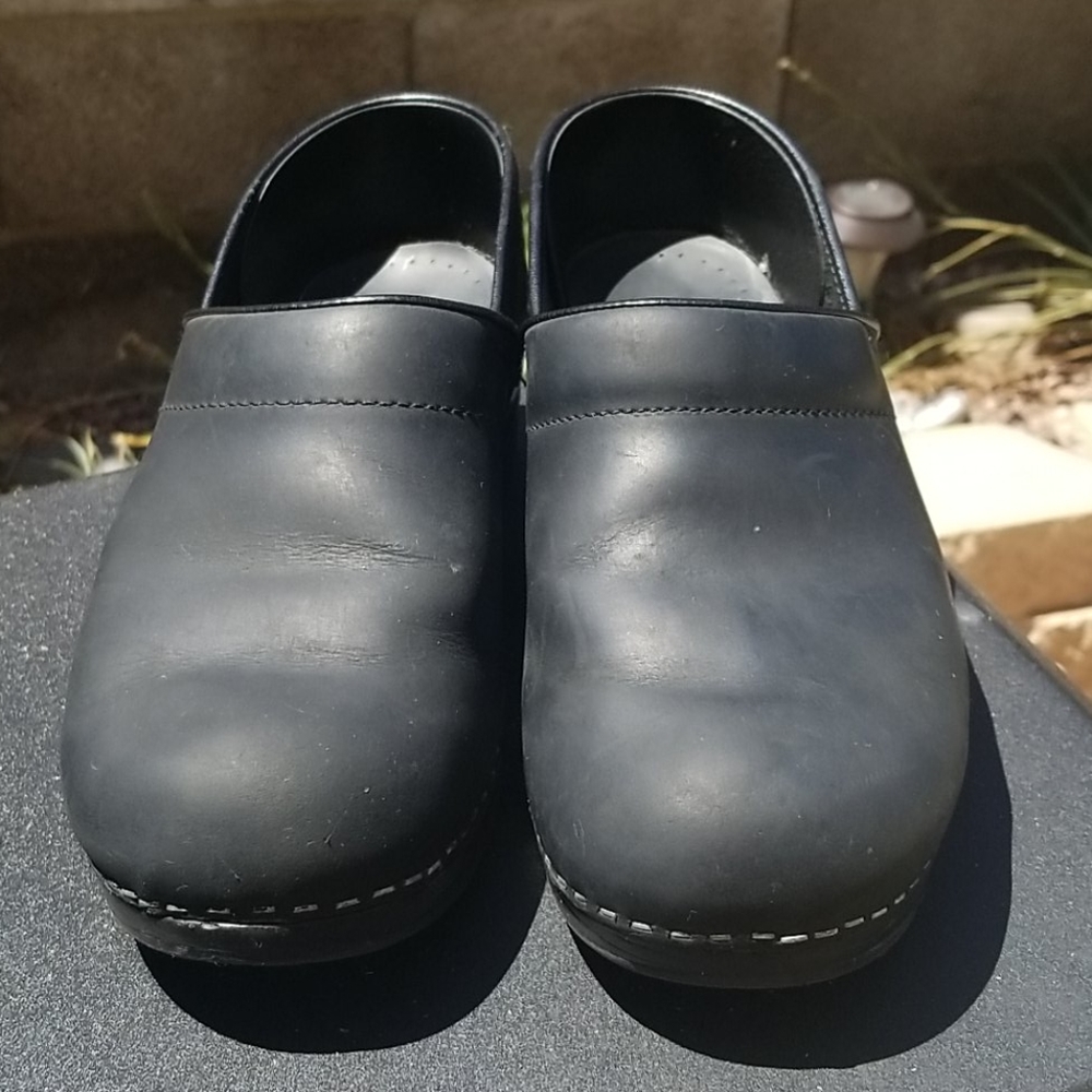 Dansko Black Clogs